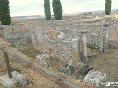 Clunia Sulpicia y Sendero de los Arabuzos: Patrimonio Romano; selva de irati fotos molino cantarrana